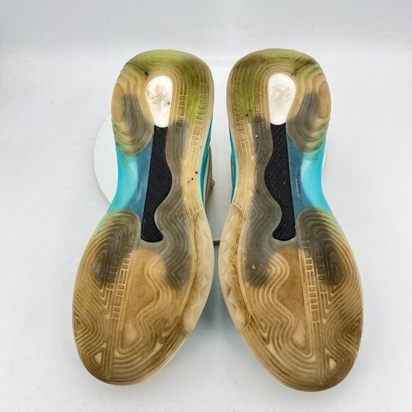 Anta KT6 Klay Thompson Nature Flow Men Size 15 White Blue Strap Basketball Shoes - Picture 8 of 11